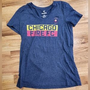 Chicago Fire Football Club Women's T- Shirt, Size Small